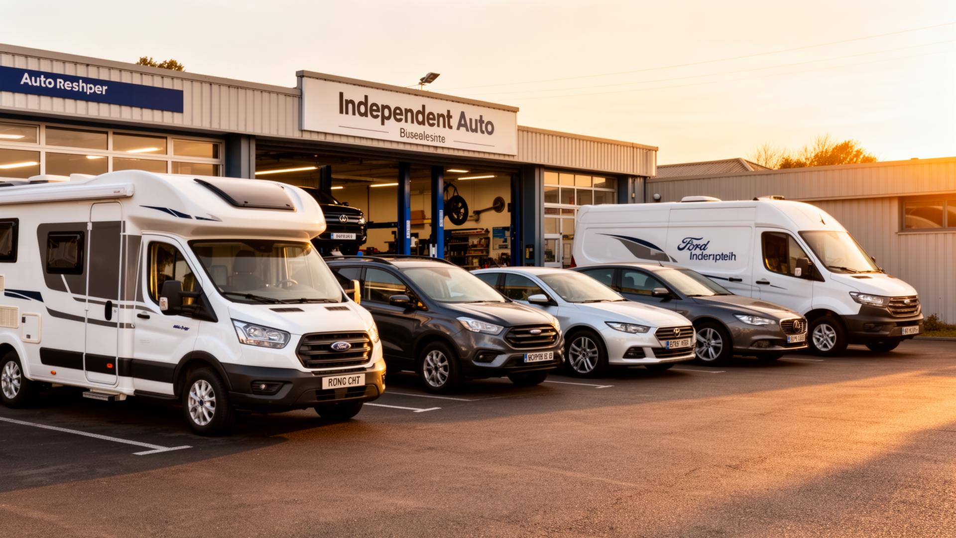 Personenauto's, camper en bedrijfsbus
